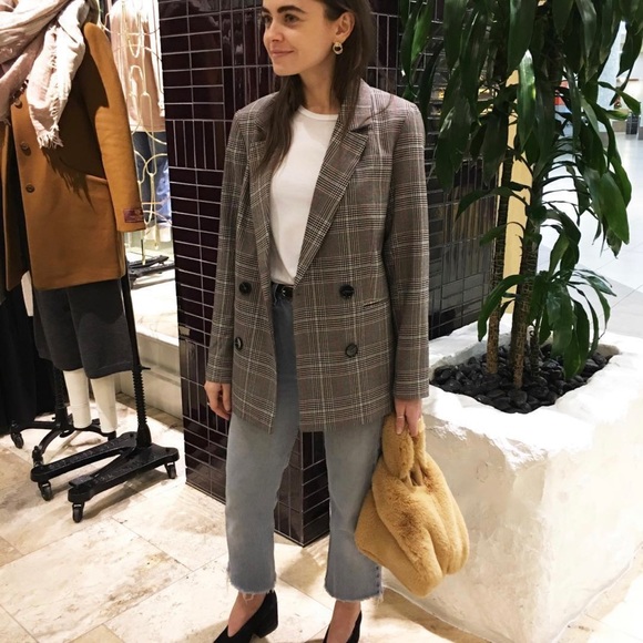 Urban Outfitters plaid blazer - size S - Picture 3 of 3